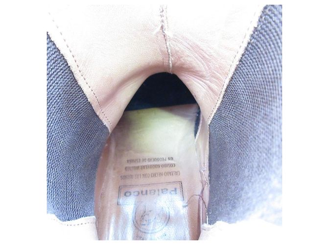 Autre Marque Stivali Chelsea Palancho Wingtip Side Gore in pelle Marrone - vista 6