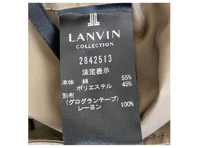 Gonna a svasazione con pieghe LANVIN COLLECTION Verde - vista 5