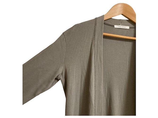 Autre Marque PLAIN PEOPLE Strick-Longcardigan Grün - Ansicht 4