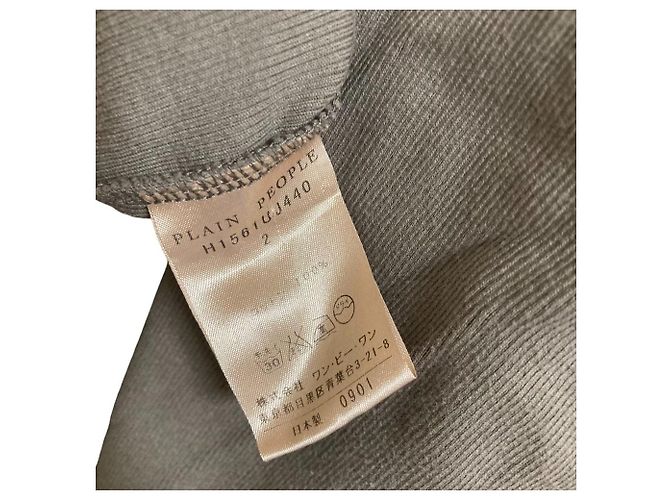 Autre Marque PLAIN PEOPLE Strick-Longcardigan Grün - Ansicht 5