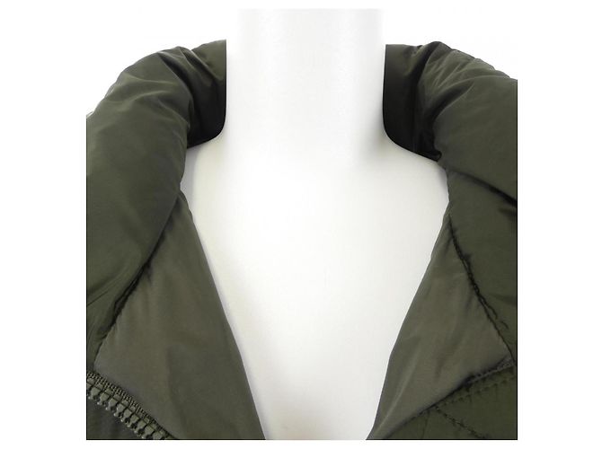 Cappotto in piuma Moncler AGOT Marrone Cachi - vista 6