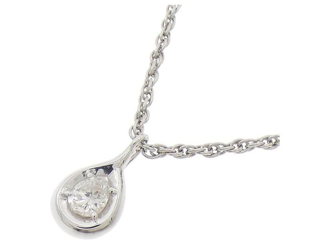 Autre Marque Collana in diamanti Pt900/Pt850 Argento - vista 3