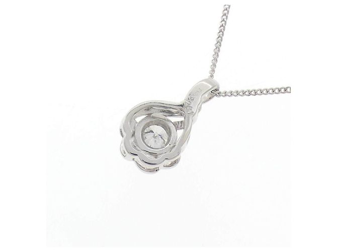 Autre Marque Collar de diamantes PT900 PT850 Plata - vista 4