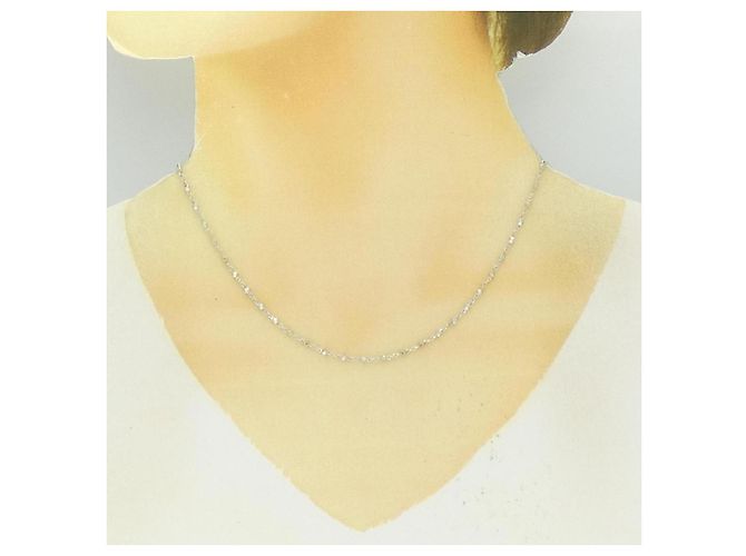 Autre Marque Platin-Halskette PT850 Silber - Ansicht 5
