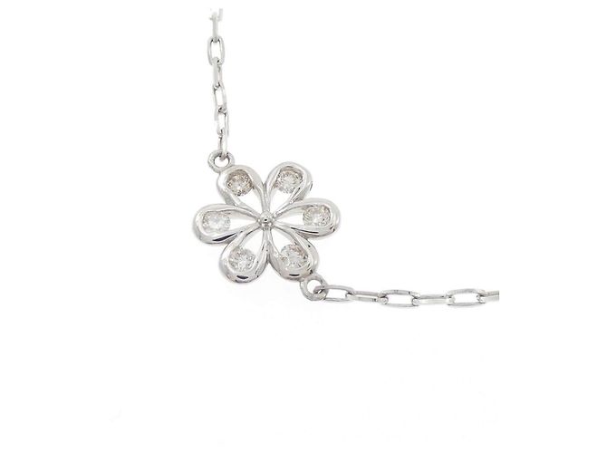 Autre Marque Collana in platino Pt900/Pt850 e diamanti Argento - vista 3