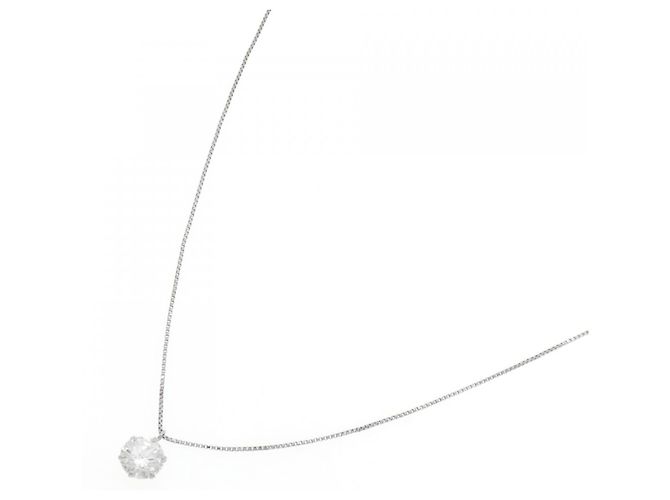 Autre Marque Collana di diamanti PT900 PT850 Argento - vista 2
