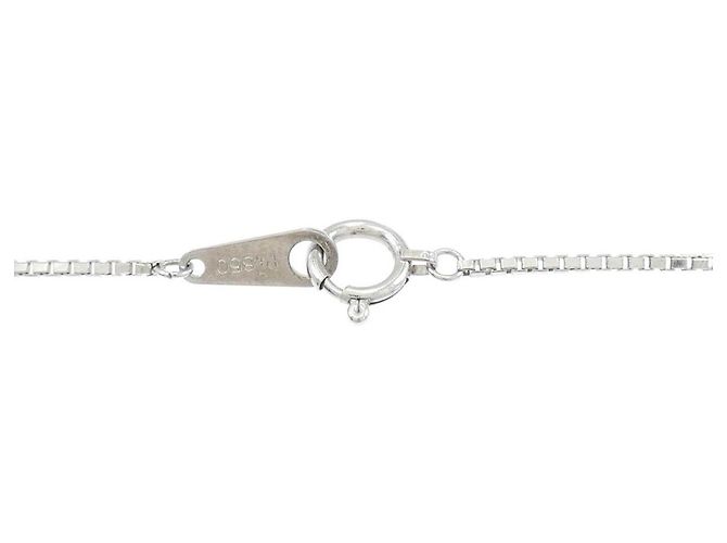 Autre Marque Collar de platino y diamantes Plata - vista 5