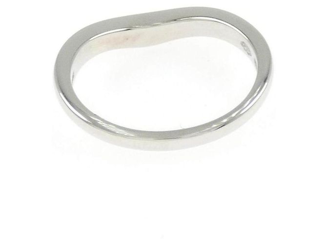Bulgari Bague de mariage Bvlgari Platinum950 Taille 4 Argenté - vue 3