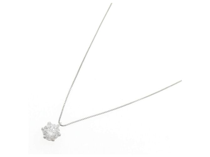 Autre Marque Collana in platino PT900 PT850 con diamanti Argento - vista 2
