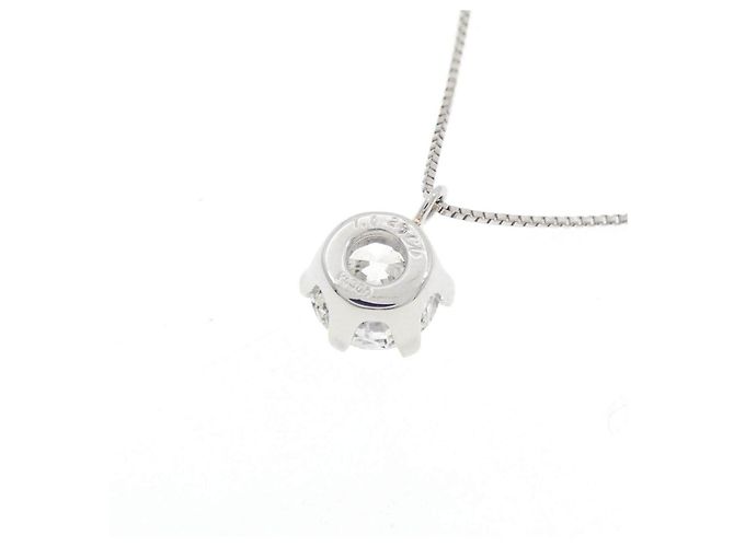 Autre Marque Collana in platino PT900 PT850 con diamanti Argento - vista 4