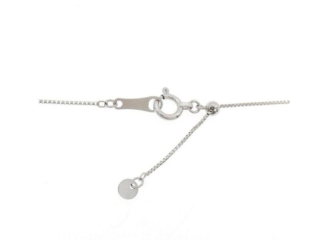 Autre Marque Collana in platino PT900 PT850 con diamanti Argento - vista 5