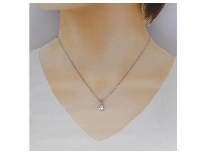 Autre Marque Collar de diamantes PT900 PT850 Plata - vista 6