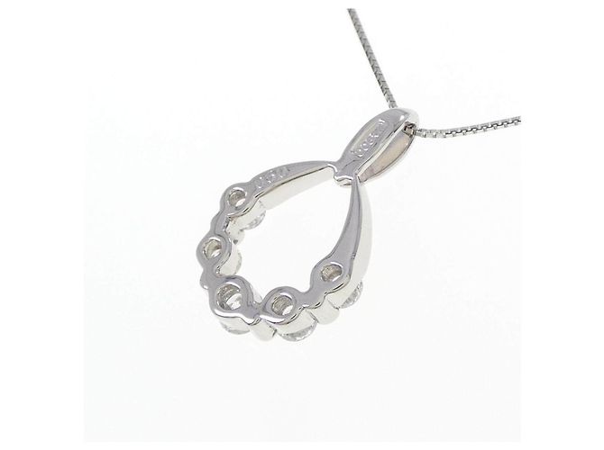 Autre Marque Collana in platino e diamanti Argento - vista 4