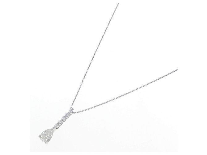 Autre Marque Collar de diamantes Pt900 Pt850 Plata - vista 2