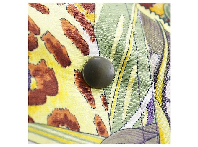 Impermeabile Salvatore Ferragamo Leopard Botanical 100% Polyester Multicolore - vista 3