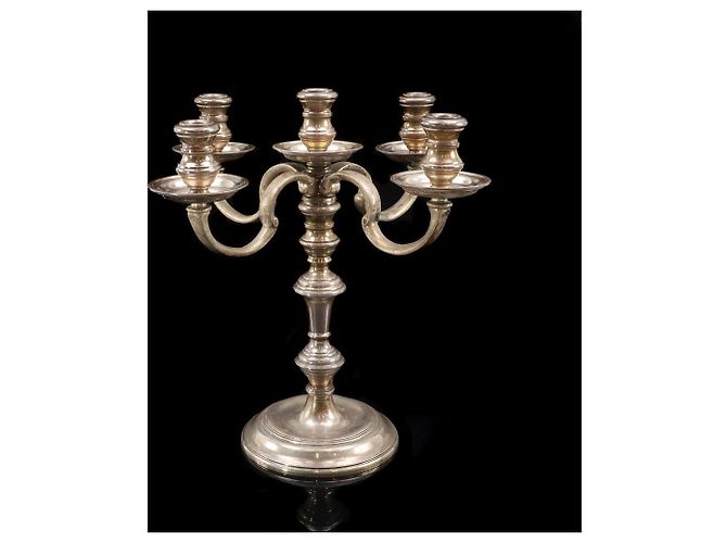 Tiffany & Co. STERLING SILVER Candle Stand Silver Ornament Silvery - view 10
