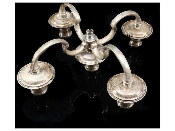 Tiffany & Co. STERLING SILVER Candle Stand Silver Ornament Silvery - view 8