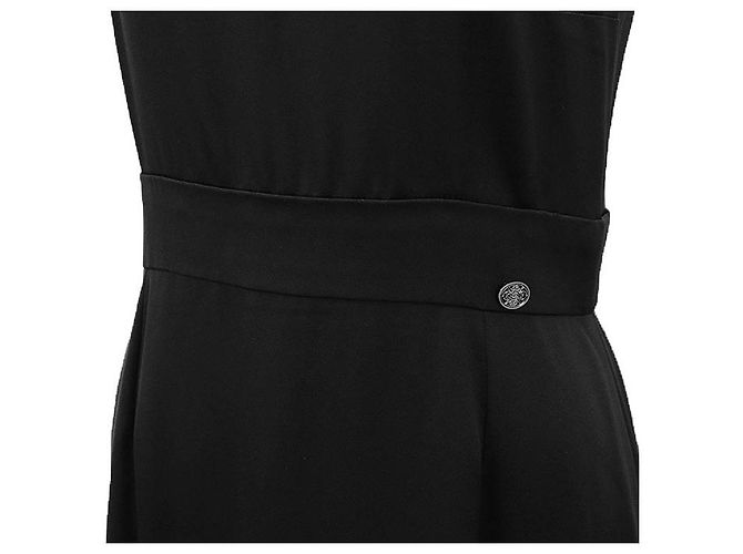 Abito in seta Chanel P38719 Nero - vista 11