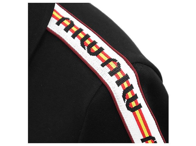 Chaqueta corta de jersey Miu Miu
Chaqueta de algodón y poliamida Negro - vista 4
