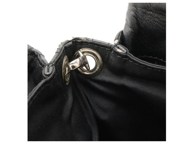 Autre Marque Borsa a tracolla in pelle New Lock Christian Dior Nero Multicolore - vista 8