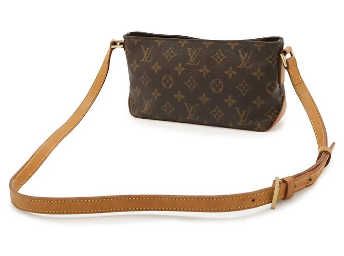Bolsa de Ombro Louis Vuitton Trotter Monogram Marrom - vista 2