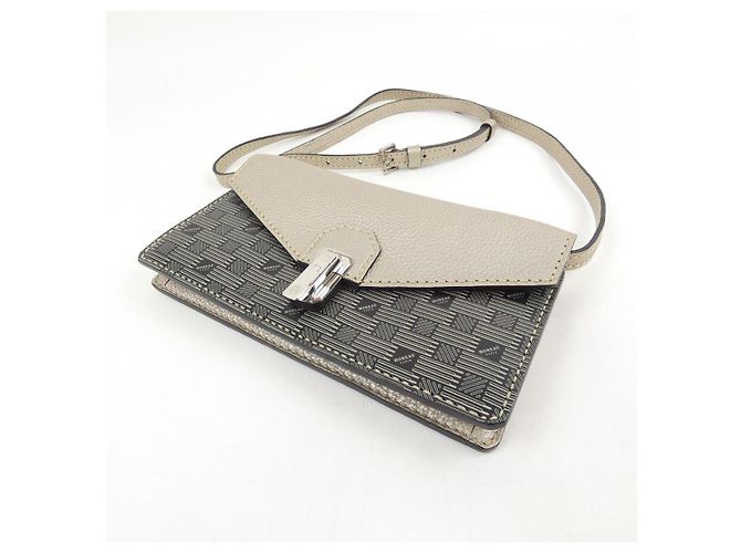 Autre Marque Moreau Paris 1753 FBG Pochette Bag Nero Grigio - vista 4