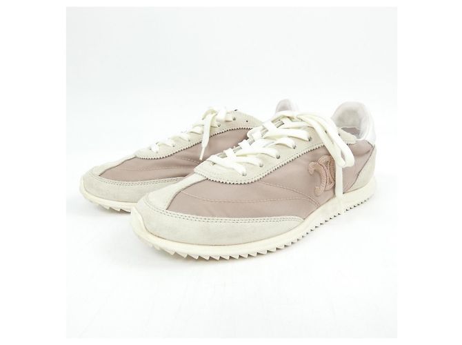 Céline Sneaker Basse Celine Racer
Sneaker in nylon e pelle di vitello Marrone - vista 3