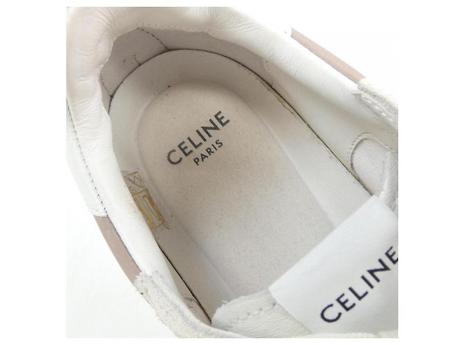 Céline Sneaker Basse Celine Racer
Sneaker in nylon e pelle di vitello Marrone - vista 6