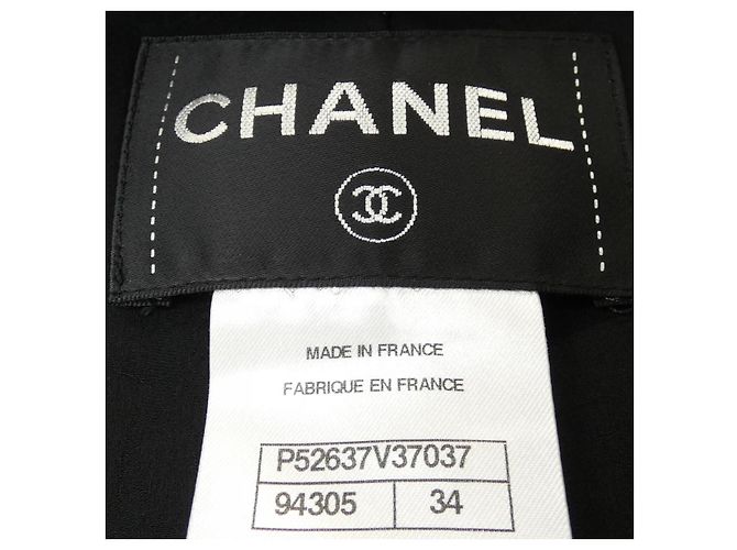 Chanel Collarless Jacket Black - view 4