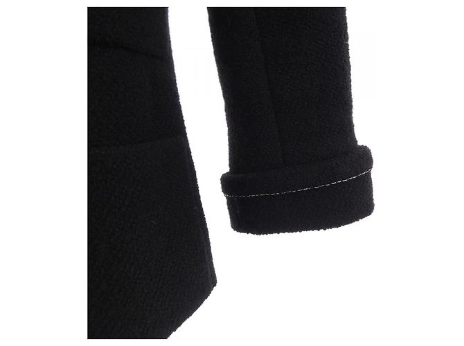 Chanel Collarless Jacket Black - view 6