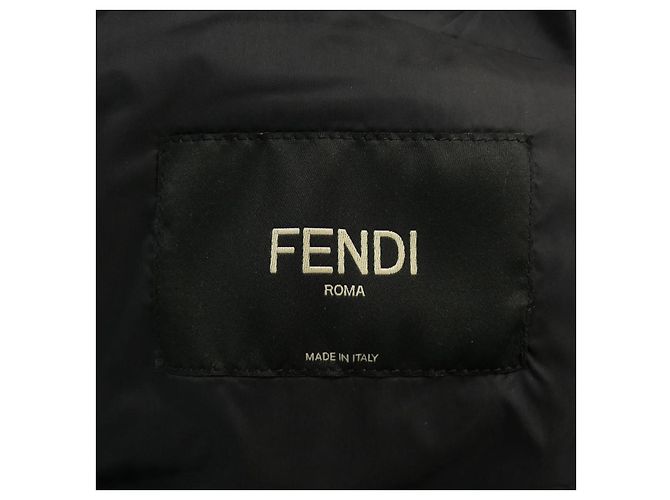 Chaleco de plumón Fendi FAA684 Negro - vista 5