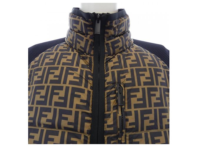 Chaleco de plumón Fendi FAA684 Negro - vista 6