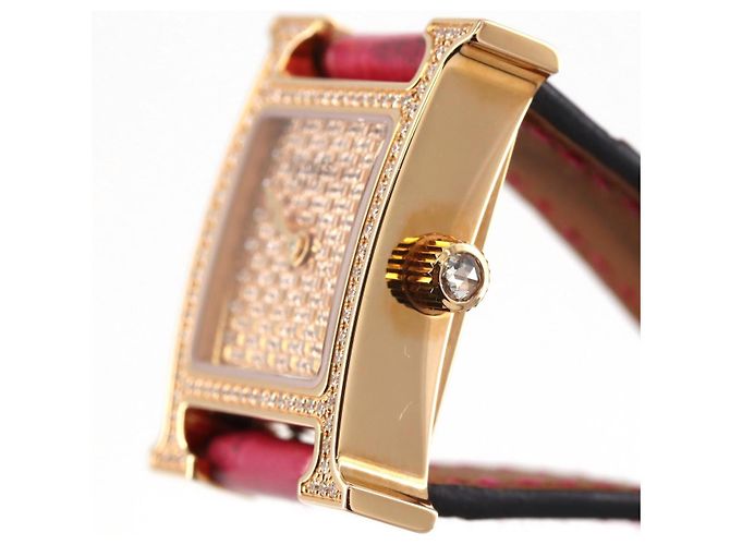 Hermès H Watch HH1.173 Au750 Golden - Ansicht 3