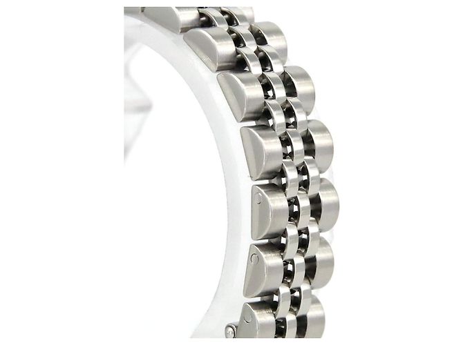 Rolex Datejust Stainless Steel White Gold Schwarz - Ansicht 3