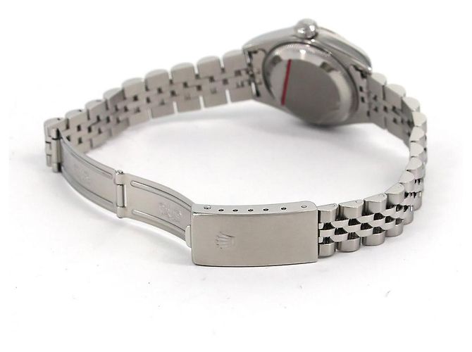 Rolex Datejust Stainless Steel White Gold Schwarz - Ansicht 7