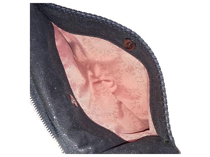 Stella Mc Cartney Borsa a pochette Stella McCartney Falabella Nero - vista 10