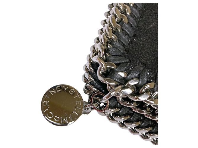 Stella Mc Cartney Borsa a pochette Stella McCartney Falabella Nero - vista 12