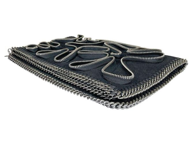 Stella Mc Cartney Borsa a pochette Stella McCartney Falabella Nero - vista 3
