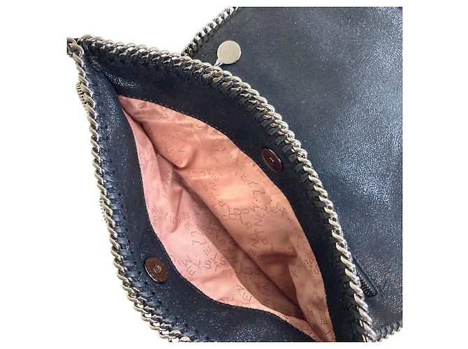 Stella Mc Cartney Borsa a pochette Stella McCartney Falabella Nero - vista 7