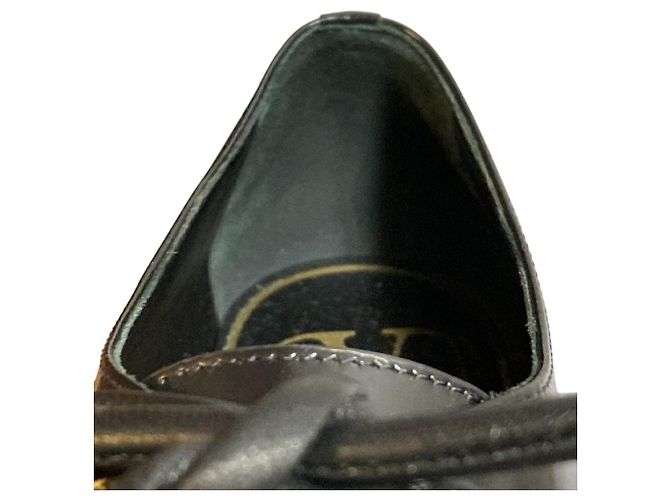 Scarpe Brogue Rockstuds Valentino Garavani Nero - vista 10