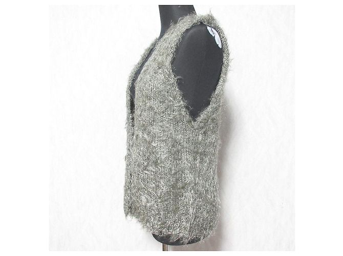 Autre Marque BRILL Strickweste Braun Metallisch - Ansicht 3