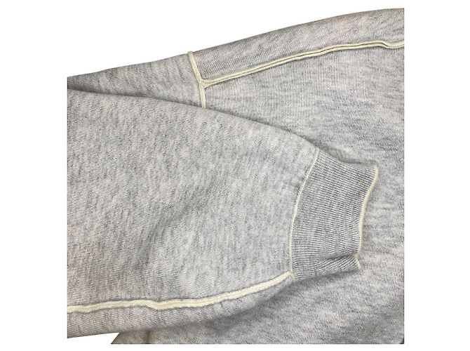 Autre Marque ENFOLD REVERSIBLE PULLOVER Knitwear Marrom Branco Cru - vista 8