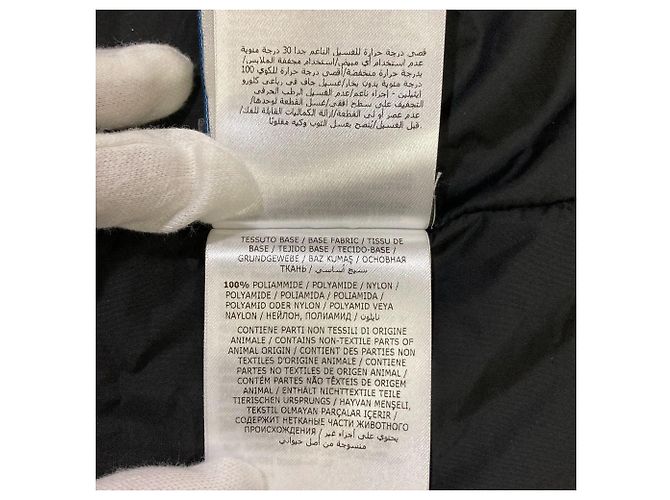 Moncler Grenoble SCIARPA Nutria Fur Scarf Hood Nero - vista 14