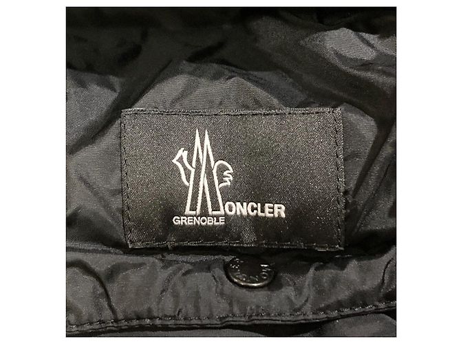 Moncler Grenoble SCIARPA Nutria Fur Scarf Hood Nero - vista 9