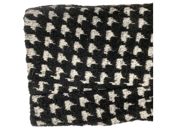 Abrigo largo Chester de tweed a cuadros Max Mara Negro - vista 6