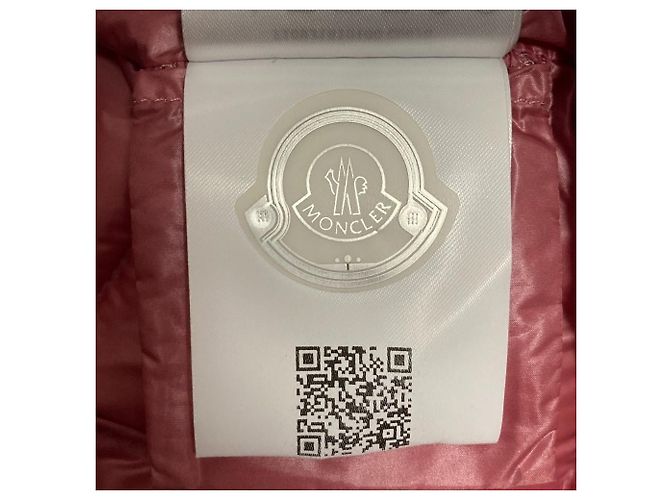 Moncler BLEU Nylon Down Jacket Pink - view 12