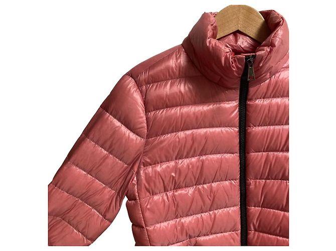 Moncler BLEU Nylon Down Jacket Pink - view 2