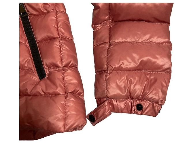 Moncler BLEU Nylon Down Jacket Pink - view 6