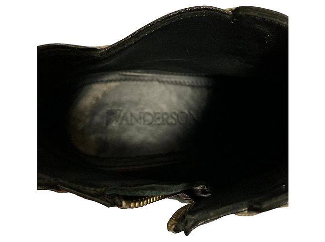 Autre Marque Botines JW Anderson Stitch Design Negro - vista 10