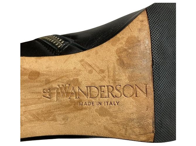Autre Marque Botines JW Anderson Stitch Design Negro - vista 7